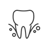 clinica dental en Carabanchel - periodoncia negro