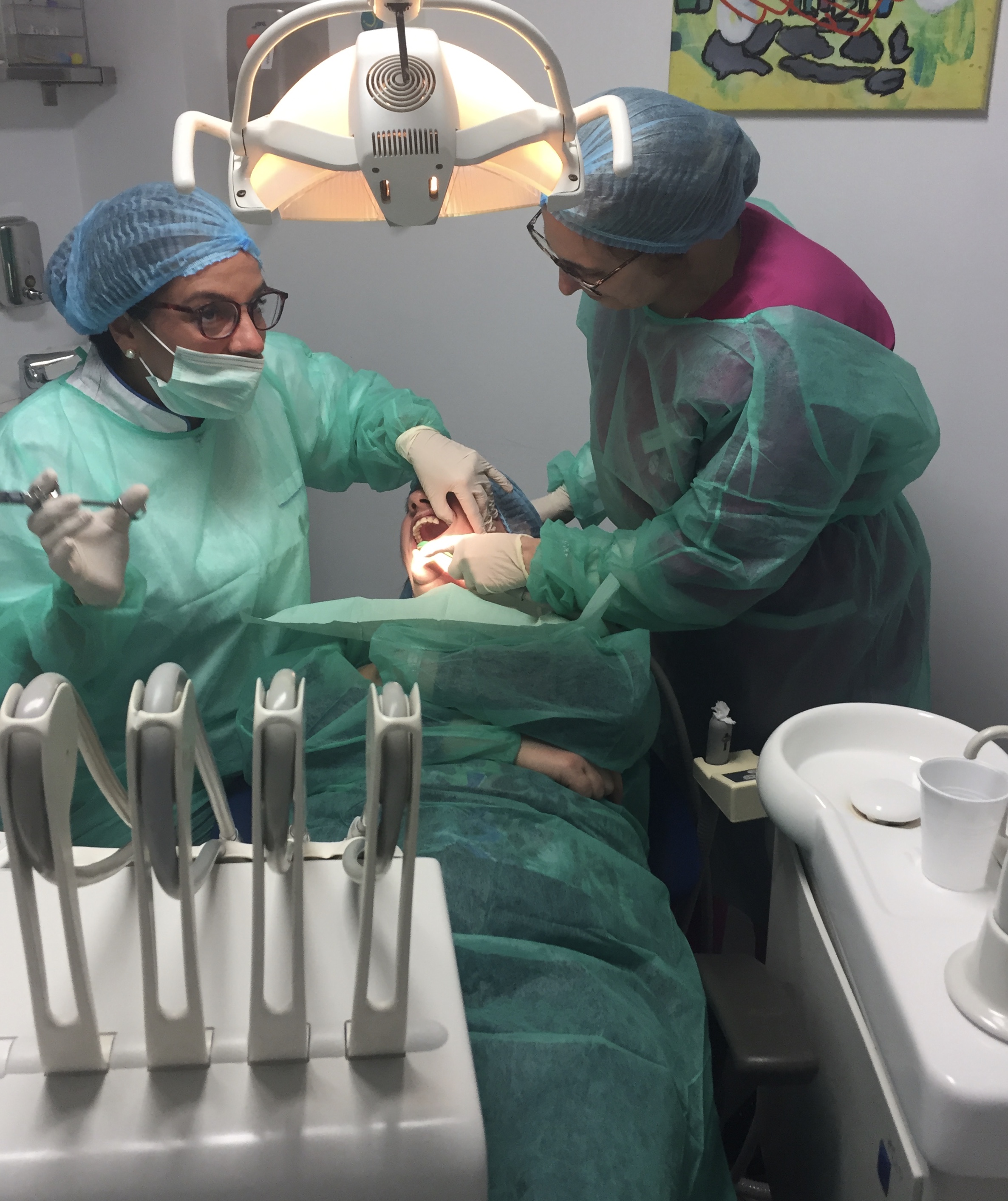 Implantología dental en Carabanchel - intervención