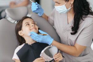 Dentista en Carabanchel - niña