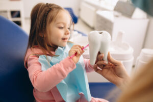 dentista en carabanchel - niña